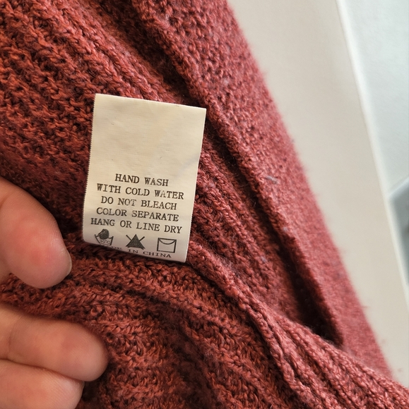 Dreamers szL Open Front Sweater - Picture 6 of 6